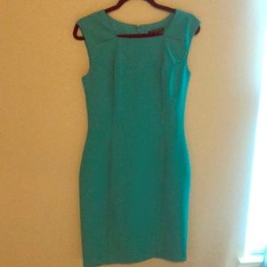 Tiffany blue banana republic dress